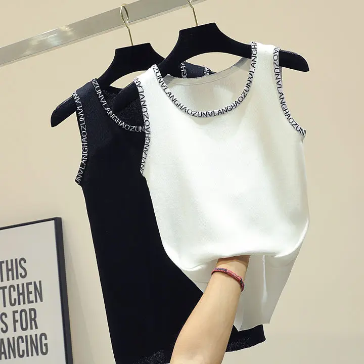 Women Corset Tops Camisole Women Embroidered Crew Neck Sleeveless Knitwear Women Tank Crop Top For Women
Women Corset Tops Camisole Women Embroidered Crew Neck Sleeveless Knitwear Women Tank Crop Top For Women