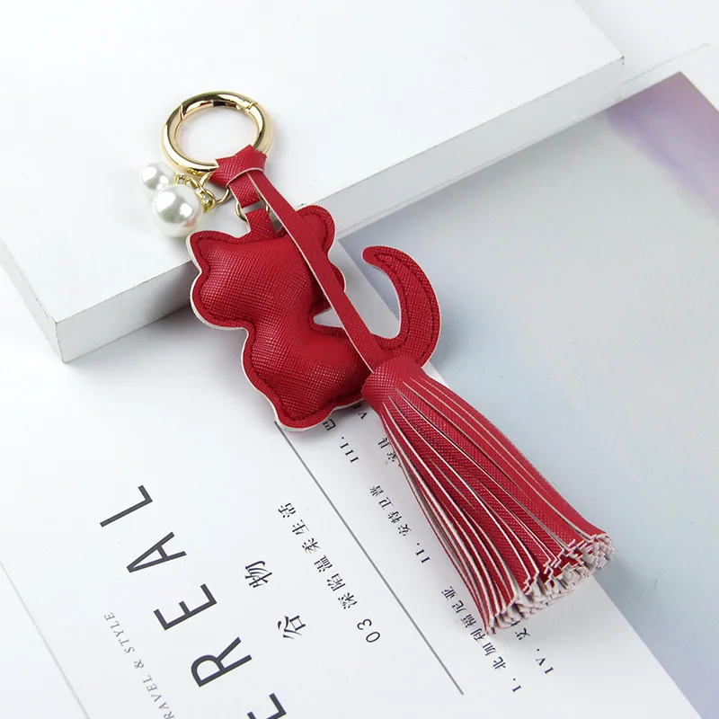 2021Creative Anime Animals Cat Leather Key Chains Fashionable Lovers Backpack Accessories Keyring Cute Men Gift Pendant Keychain
2021Creative Anime Animals Cat Leather Key Chains Fashionable Lovers Backpack Accessories Keyring Cute Men Gift Pendant Keychain
