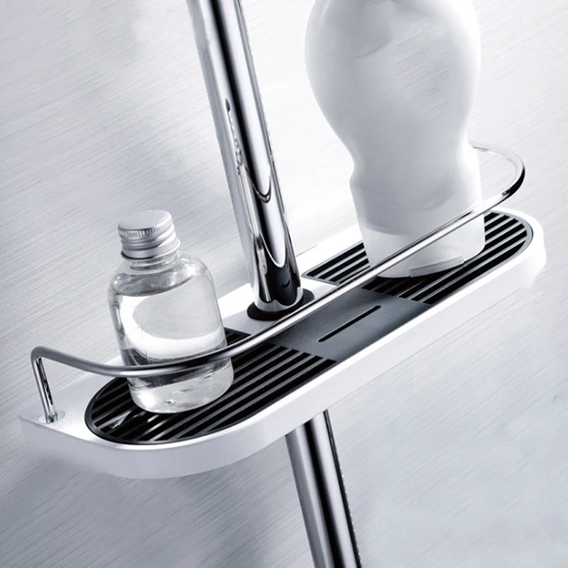 Multifunctional Bathroom Pole Shower Rod Storage Rack Holder Organizer Home Bathroom Shower Towel Shampoo Tray Bathing Shelves
Multifunctional Bathroom Pole Shower Rod Storage Rack Holder Organizer Home Bathroom Shower Towel Shampoo Tray Bathing Shelves