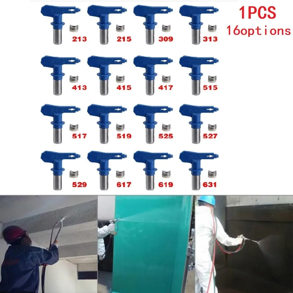 16 Types Universal Airless Spray Gun Tip Nozzle Useful Tungsten Steel Airless Paint Spray Gun Tip Nozzle Home Garden Tool
16 Types Universal Airless Spray Gun Tip Nozzle Useful Tungsten Steel Airless Paint Spray Gun Tip Nozzle Home Garden Tool