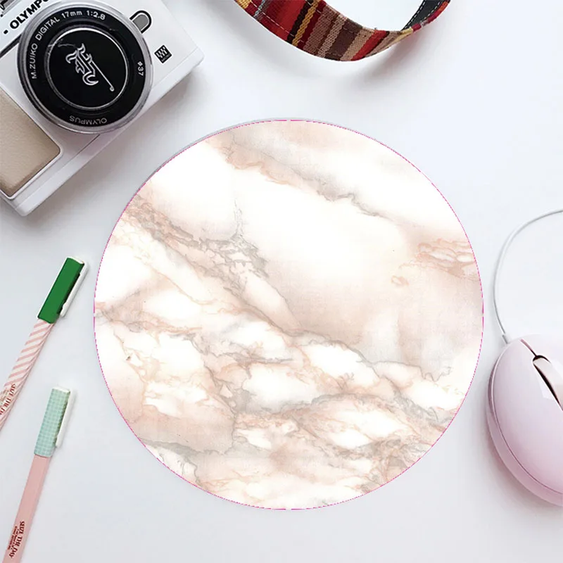 Mairuige 20*20cm Computer Mouse Pad Rubber Thickened Marble Round Mouse Pad Macbook Millet Lenovo Non-slip Mouse Pad
Mairuige 20*20cm Computer Mouse Pad Rubber Thickened Marble Round Mouse Pad Macbook Millet Lenovo Non-slip Mouse Pad