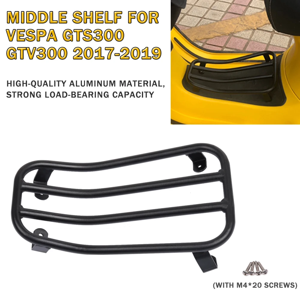 For Piaggio VESPA LX 150 Sprint 150 GTS 300 2017-2019 Motorcycle Pedals Front Luggage Rack Bracket Cargo Support Frame
For Piaggio VESPA LX 150 Sprint 150 GTS 300 2017-2019 Motorcycle Pedals Front Luggage Rack Bracket Cargo Support Frame