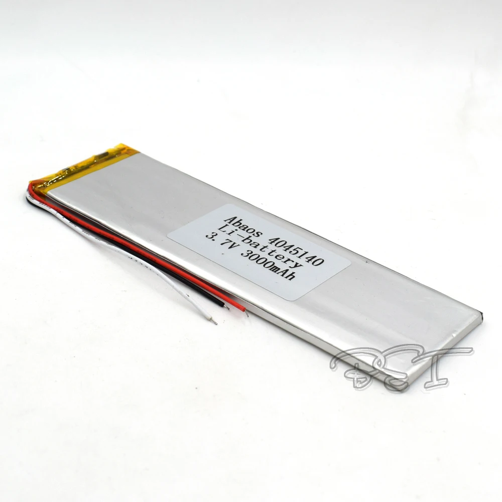 3.7V Lithium Navigator Rechargeable Li-polymer Battery 4045140 3000mAh Li-Po MP4 Batteries GPS Speaker Notebook Powerbank Portab
3.7V Lithium Navigator Rechargeable Li-polymer Battery 4045140 3000mAh Li-Po MP4 Batteries GPS Speaker Notebook Powerbank Portab