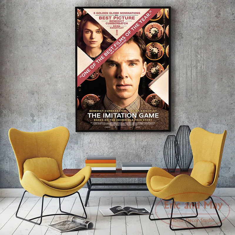 Game The Imitation Movie Quality Canvas Painting Poster Room Living Sofa Wall Home Art Decor Picture
Game The Imitation Movie Quality Canvas Painting Poster Room Living Sofa Wall Home Art Decor Picture