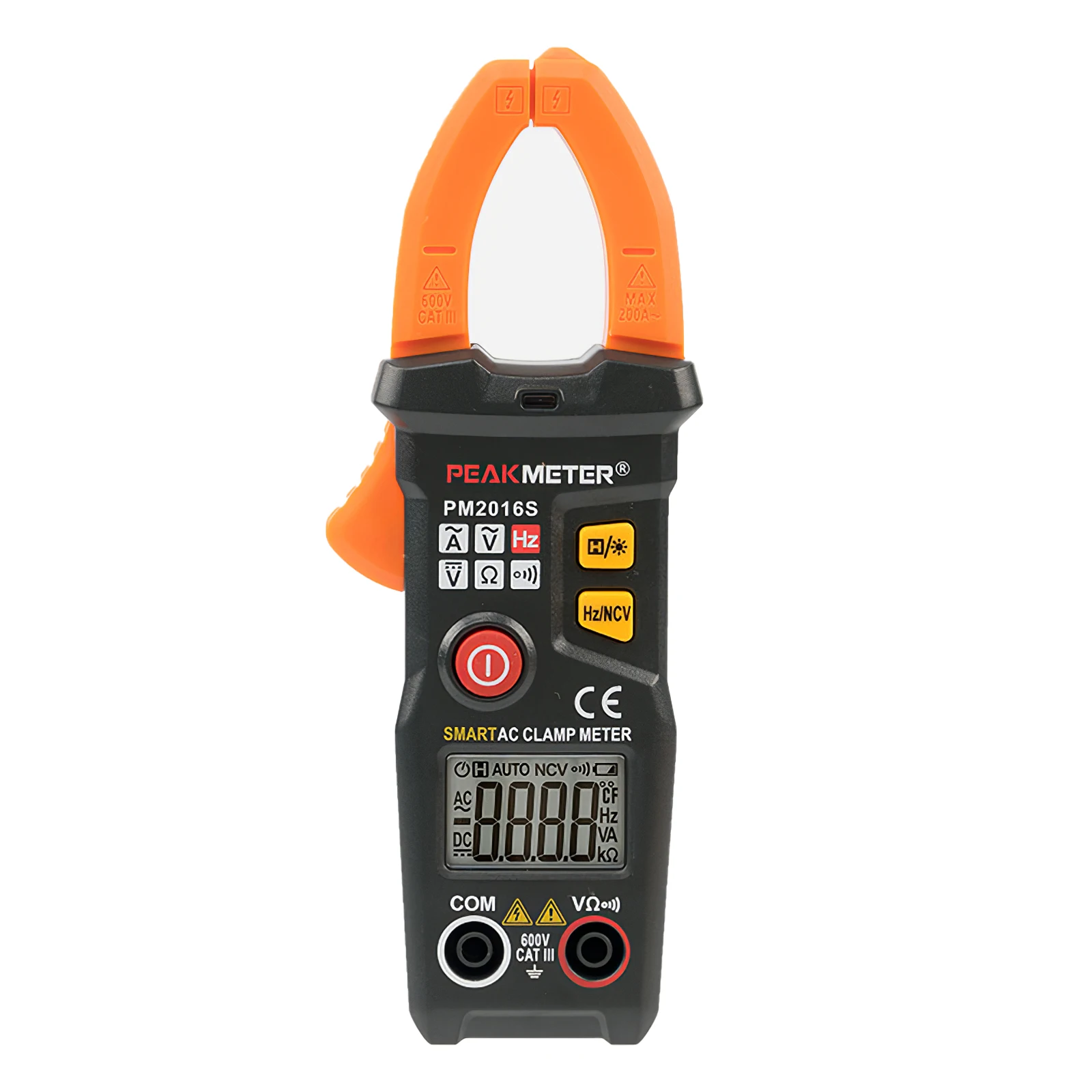Current Clamp Meter PEAKMETER PM2016S MASTECH Pliers Ammeter Capacitance Tester AC DC Amperimetric Clamp Multimeter Digital 
Current Clamp Meter PEAKMETER PM2016S MASTECH Pliers Ammeter Capacitance Tester AC DC Amperimetric Clamp Multimeter Digital