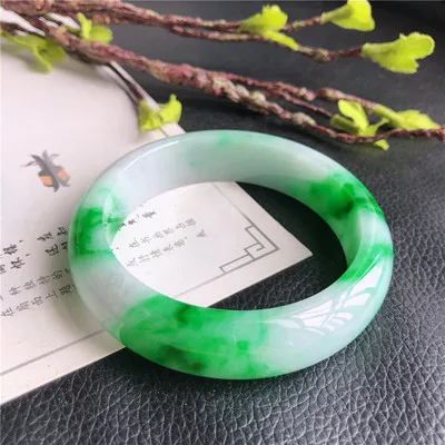 Zheru Jewelry Natural Burmese Jadeite Light Green 54-64m Bracelet Elegant Princess Jewelry Best Gift
Zheru Jewelry Natural Burmese Jadeite Light Green 54-64m Bracelet Elegant Princess Jewelry Best Gift