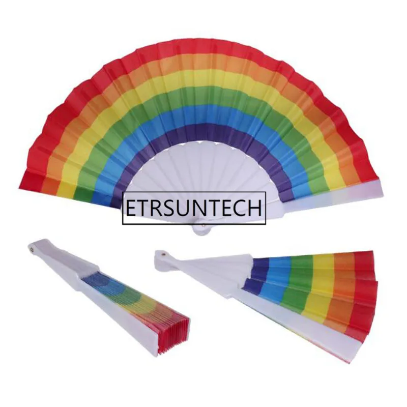 150pcs Rainbow Fans Rainbow Folding Fans Colorful Hand Held Fan Summer Accessory For Wedding Party Decoration 
150pcs Rainbow Fans Rainbow Folding Fans Colorful Hand Held Fan Summer Accessory For Wedding Party Decoration