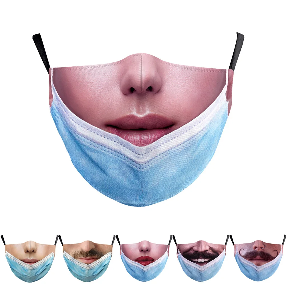 Hot Fashion Mouth Adult Face-Masks Cosplay Women's Men Unisex Protection Dustproof Cycling 3D Printing Breathable Halloween Mask
Hot Fashion Mouth Adult Face-Masks Cosplay Women's Men Unisex Protection Dustproof Cycling 3D Printing Breathable Halloween Mask
