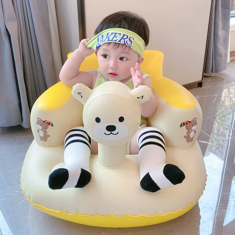 

Baby learning chair, inflatable sofa,training seat, multifunctional sitting, standing learning artifact, anti-fall dining chair