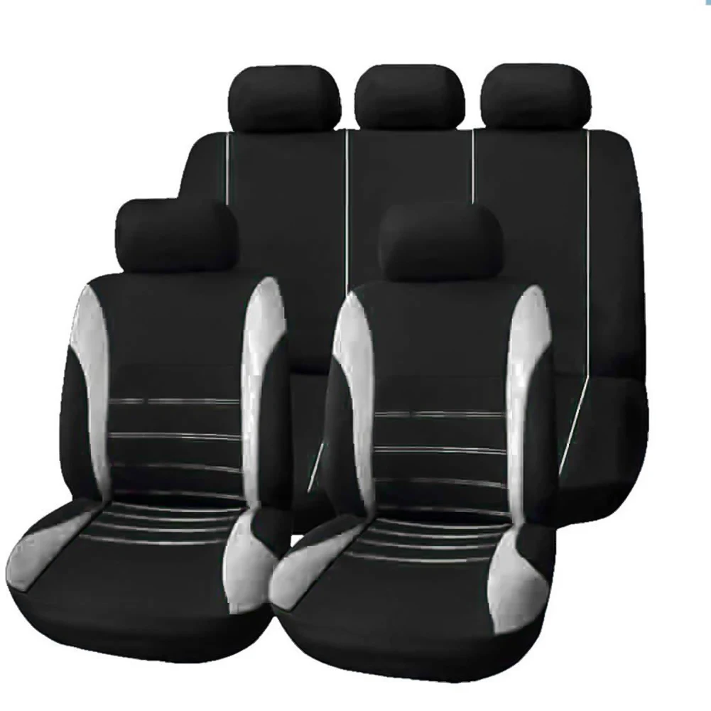 Car Seat Accessories Car Seat Cover Polyester Fabric Comfort 2/4/9 Piece Set Four Season Universal Front/rear Car Seat Cushion
Car Seat Accessories Car Seat Cover Polyester Fabric Comfort 2/4/9 Piece Set Four Season Universal Front/rear Car Seat Cushion