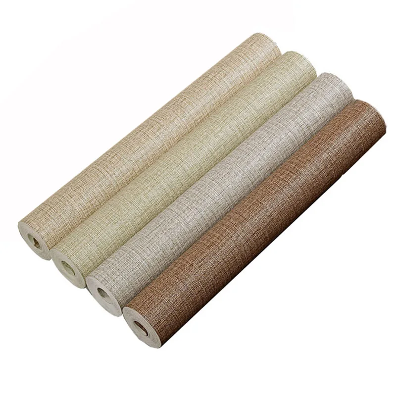 Modern Waterproof PVC Embossed Straw Texture Wallpaper Plain Solid Living Room Bedroom Cloth Shop Home Decoration Paper Roll
Modern Waterproof PVC Embossed Straw Texture Wallpaper Plain Solid Living Room Bedroom Cloth Shop Home Decoration Paper Roll