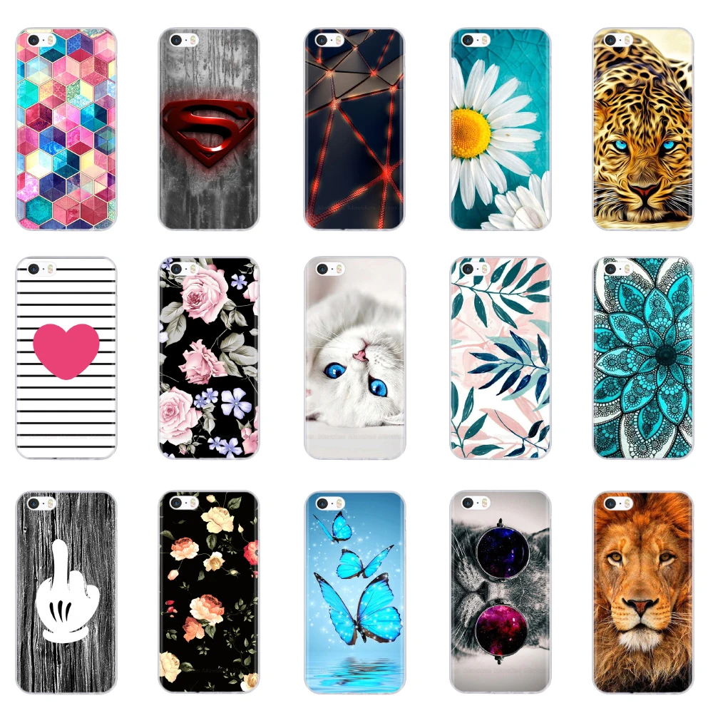 Phone Case For IPhone 5s 5 S Se 4 4s Case Silicone Soft TPU Phone Cover Bumper for Apple IPhone 6s 6S Plus Case Funda Coque Para
Phone Case For IPhone 5s 5 S Se 4 4s Case Silicone Soft TPU Phone Cover Bumper for Apple IPhone 6s 6S Plus Case Funda Coque Para