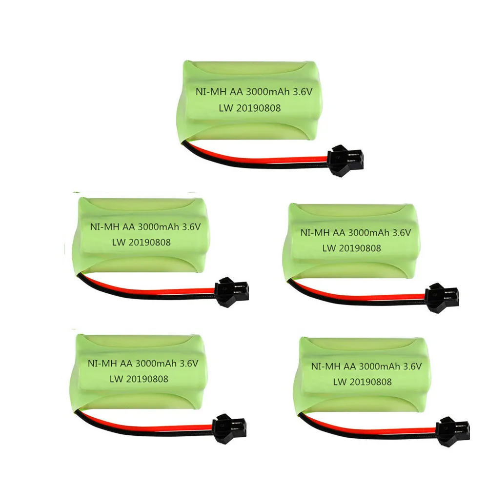 (T Model ) 3.6v 3000mAh NiMH Battery Ni-MH AA 3000mAh 3.6v Rechargeable Battery For Rc toys Cars boat model
(T Model ) 3.6v 3000mAh NiMH Battery Ni-MH AA 3000mAh 3.6v Rechargeable Battery For Rc toys Cars boat model