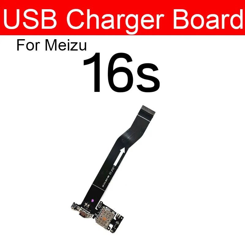 

Usb Charger Jack Prot Board For Meizu 16 16th Plus 16T 16X 16XS 16s Pro Chargring Plug Dock Board Flex Cable Replacement Parts