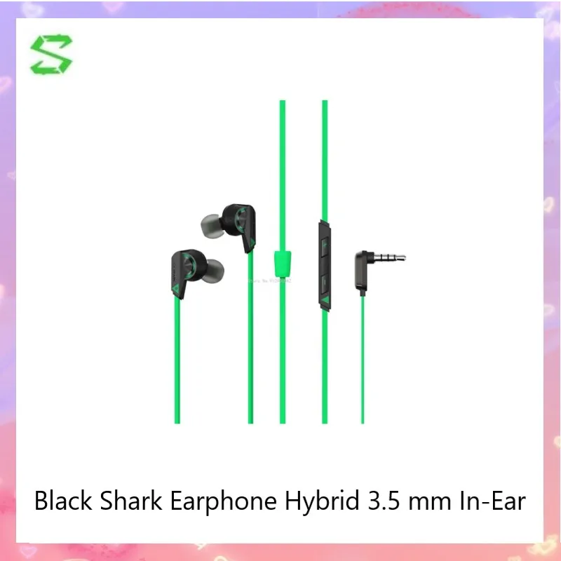 Оригинальные наушники Black Shark Hybrid 3,5 мм, игровая Hi-Fi гарнитура с микрофоном для Black Shark 4 3 Pro
Оригинальные наушники Black Shark Hybrid 3,5 мм, игровая Hi-Fi гарнитура с микрофоном для Black Shark 4 3 Pro
