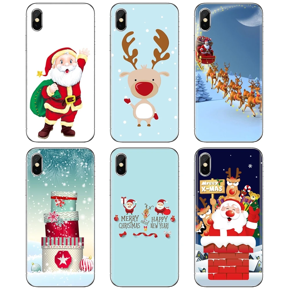 Продаем силиконовый чехол для телефона Санта Клаус iPod Touch iPhone 11 Pro 4 4S 5 5S SE 5C 6 6S 7 8 X XR