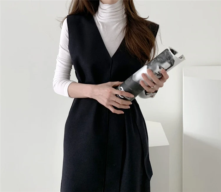 Colorfaith New 2021 Winter Spring Women Dresses Sashes Solid Split Straight Knitting Warm Sweater Elegant Office Ladies DR7199
Colorfaith New 2021 Winter Spring Women Dresses Sashes Solid Split Straight Knitting Warm Sweater Elegant Office Ladies DR7199