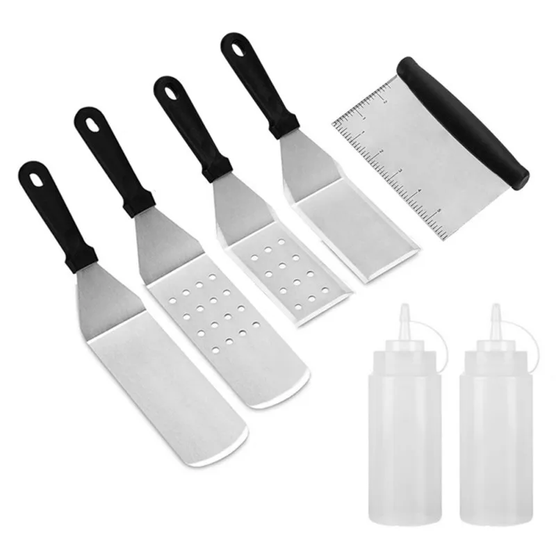 7-Piece Set Of BBQ Tools Set Of Cooking Shovel Fried Steak Outdoor Roaster Cooking Tools Kitchen Accessories
7-Piece Set Of BBQ Tools Set Of Cooking Shovel Fried Steak Outdoor Roaster Cooking Tools Kitchen Accessories