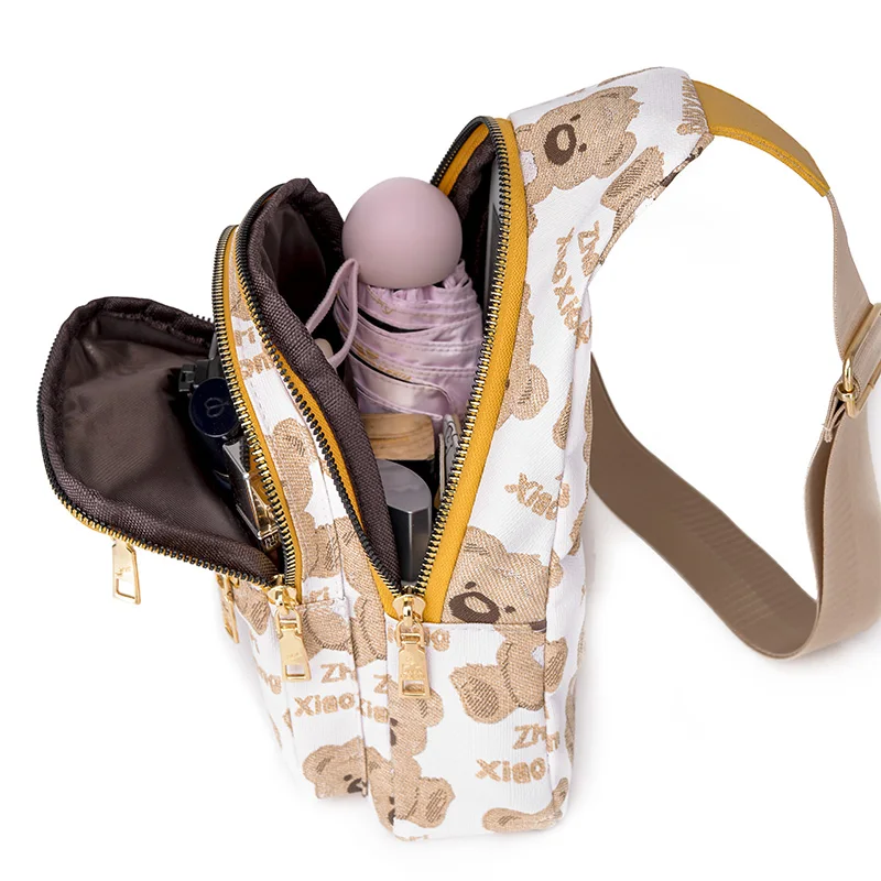 Women Bag Vintage Messenger Bag Multifunctional Crossbody Bag Soft Skin Female Chest Bag Fashion Bear Pattern Shoulder Bags
Women Bag Vintage Messenger Bag Multifunctional Crossbody Bag Soft Skin Female Chest Bag Fashion Bear Pattern Shoulder Bags