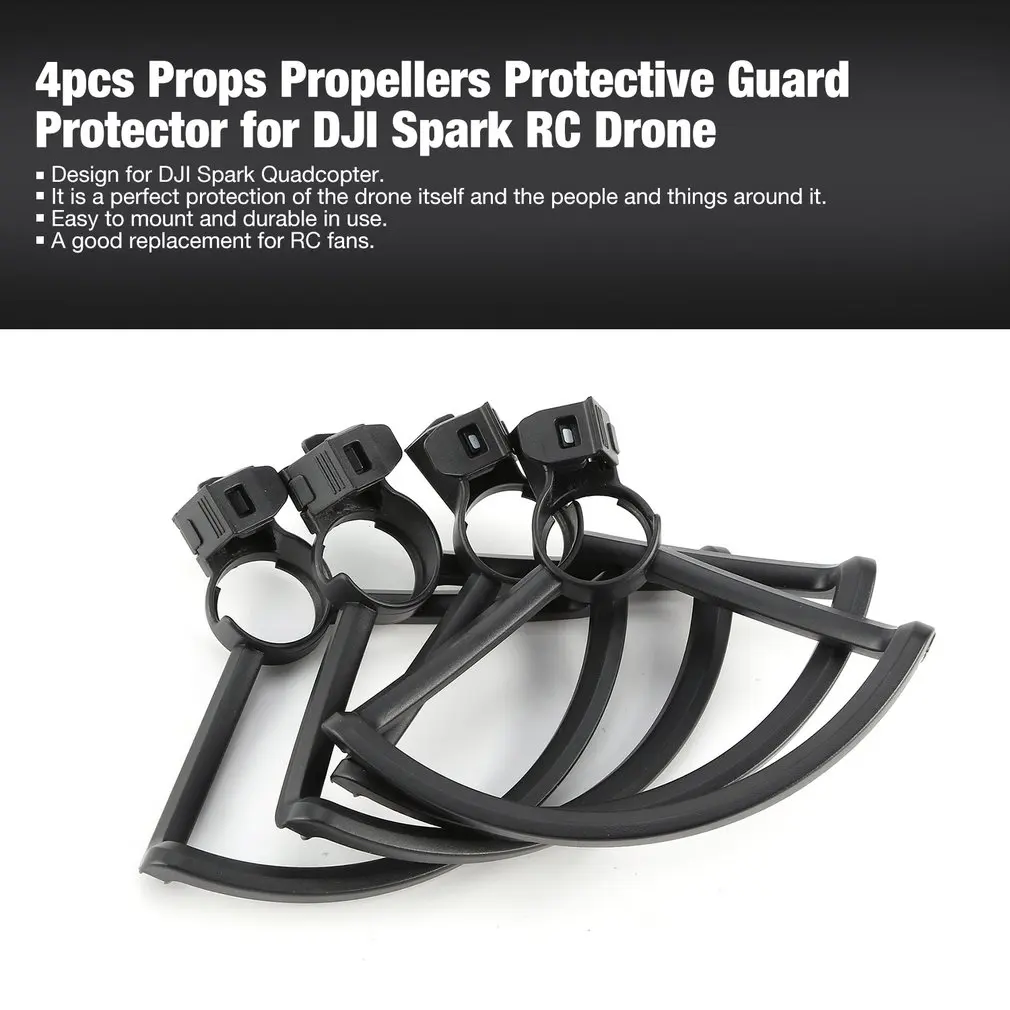 4pcs Propeller Blade Props Protection Cover Propellers Protective Guard Protector for DJI Spark RC Drone Quadcopter
4pcs Propeller Blade Props Protection Cover Propellers Protective Guard Protector for DJI Spark RC Drone Quadcopter