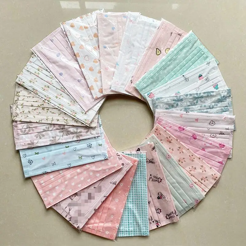 Summer Breathable Black Mouth Mask Individual Package Fashion Adult Pink Flower Disposable Sunscreen Anti-dust Face Mask
Summer Breathable Black Mouth Mask Individual Package Fashion Adult Pink Flower Disposable Sunscreen Anti-dust Face Mask