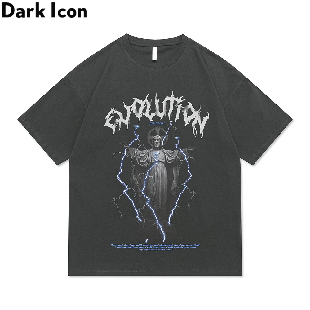 Мужская футболка с коротким рукавом Dark Icon Flash Jesus 2022, летняя мужская футболка с принтом
Мужская футболка с коротким рукавом Dark Icon Flash Jesus 2022, летняя мужская футболка с принтом