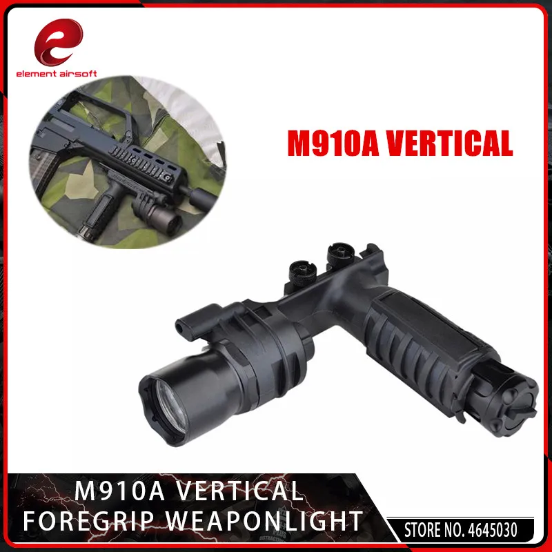 Element Airsoft Surefir M910A вертикальный FOREGRIP оружие светильник светодиодный тактический