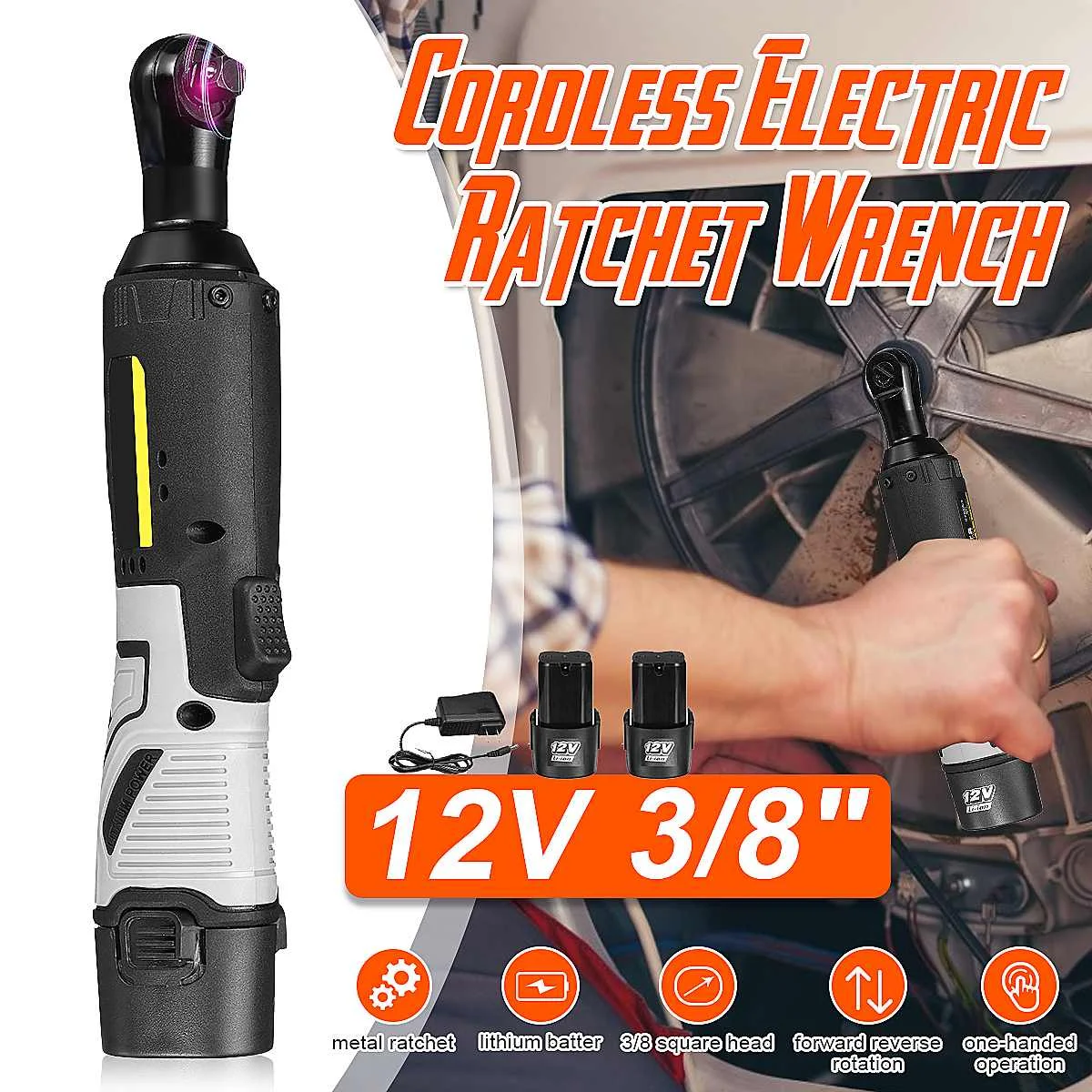 3/8 "12V ключ с храповым механизмом Перезаряжаемые электрический ключ, дюймовый стандарт 32N.M беспроводной ключ с храповым механизмом инструме...
3/8 "12V ключ с храповым механизмом Перезаряжаемые электрический ключ, дюймовый стандарт 32N.M беспроводной ключ с храповым механизмом инструме...