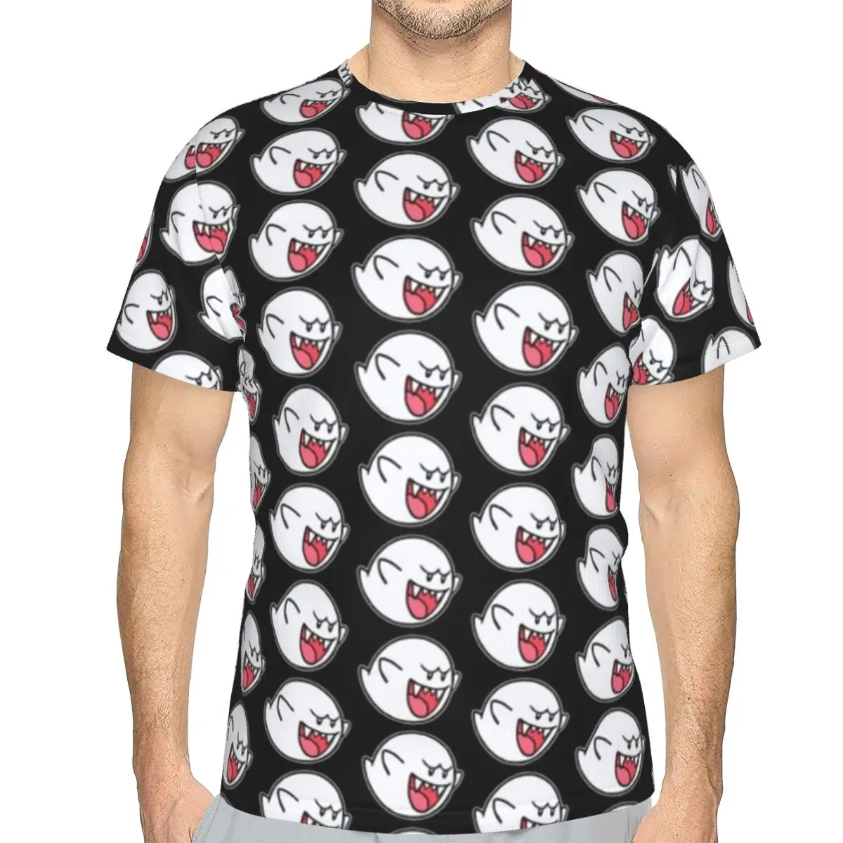 Ghost Tee Shirt Funny Short-Sleeve Polyester T Shirt Classic Printed T-Shirt Plus size Male
Ghost Tee Shirt Funny Short-Sleeve Polyester T Shirt Classic Printed T-Shirt Plus size Male