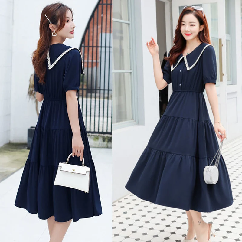 Plus Size Clothes Vintage Party Chiffon Princess Japanese Lolita Party Pleated A Line Dress Korean Style Lace Peter Pan Collar
Plus Size Clothes Vintage Party Chiffon Princess Japanese Lolita Party Pleated A Line Dress Korean Style Lace Peter Pan Collar