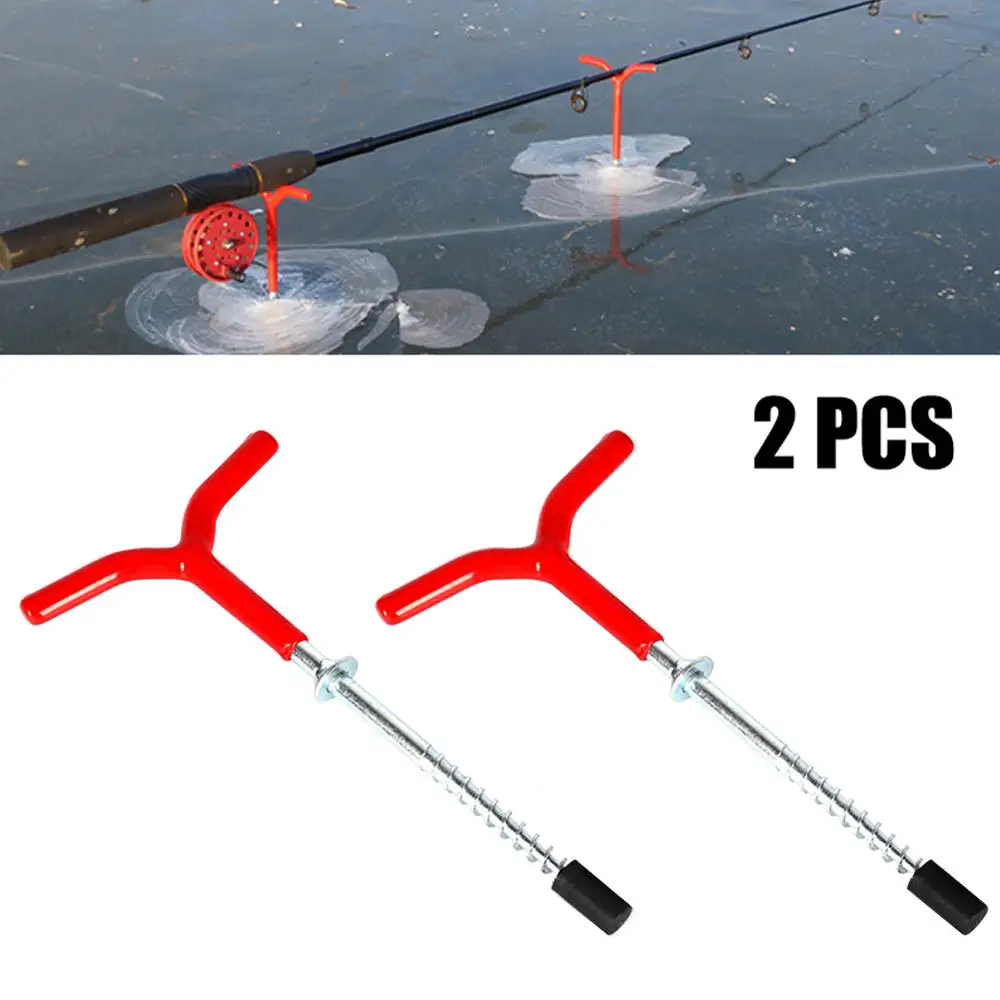 High Quality 2PCS Practical Tent Pegs Spiral Rod Fixed Ice Drill Auger Holder Fishing Tackle Accessory Wholesale Dropshipping
High Quality 2PCS Practical Tent Pegs Spiral Rod Fixed Ice Drill Auger Holder Fishing Tackle Accessory Wholesale Dropshipping