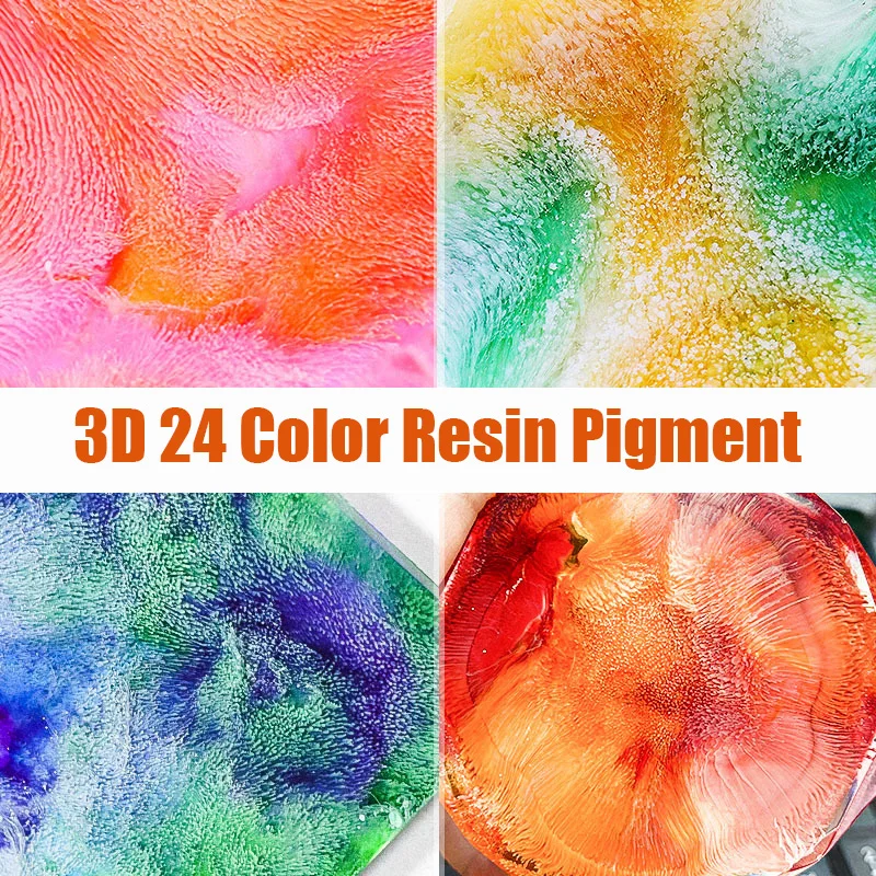 24One Colors 10ML Epoxy Resin Pigment Kit Art Ink Liquid Resin Colorant Dye Ink Diffusion for Epoxy Resin Mold Jewelry Making
24One Colors 10ML Epoxy Resin Pigment Kit Art Ink Liquid Resin Colorant Dye Ink Diffusion for Epoxy Resin Mold Jewelry Making