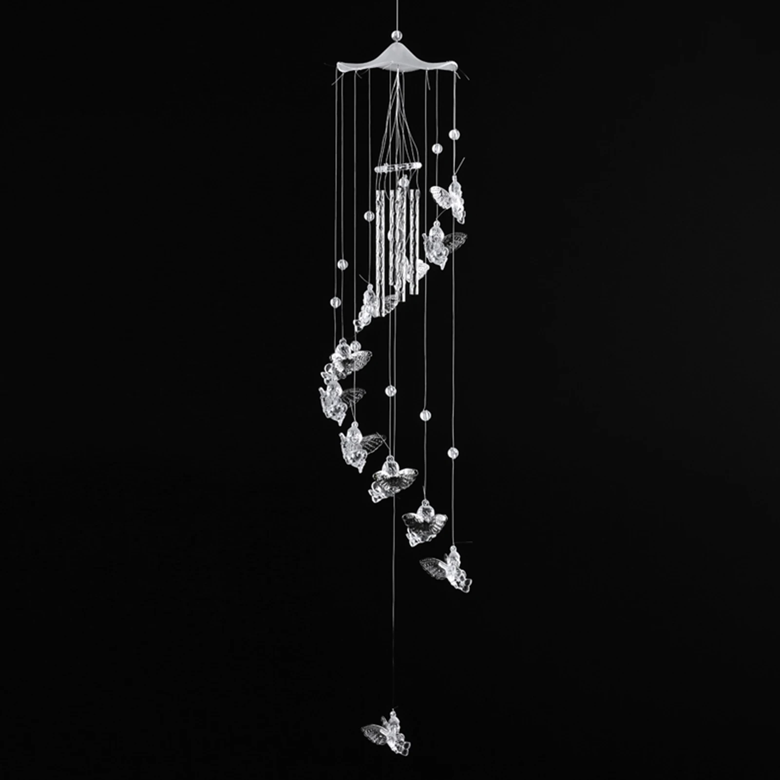 Cupid Guardian-Angel Wind Chime Hanging Decoration Metal Aluminum Tube Wind Chime Courtyard Garden Home Decoration 70cm
Cupid Guardian-Angel Wind Chime Hanging Decoration Metal Aluminum Tube Wind Chime Courtyard Garden Home Decoration 70cm