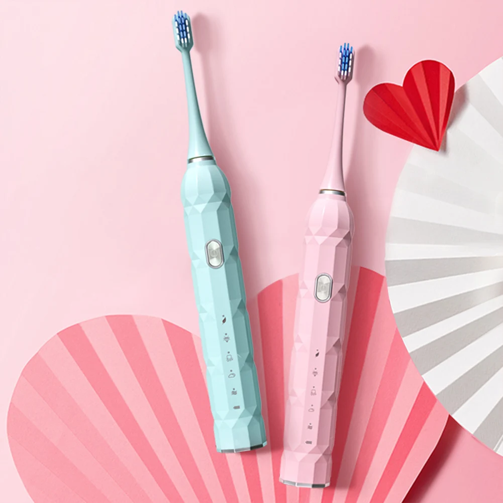 Rechargeable Electric Toothbrush Ultrasonic Powerful Automatic Smart Tooth Brush with Replacement Toothbrush Heads 5 Modes Adult
Rechargeable Electric Toothbrush Ultrasonic Powerful Automatic Smart Tooth Brush with Replacement Toothbrush Heads 5 Modes Adult