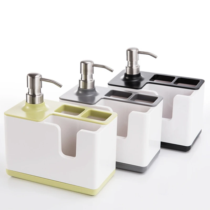 Kitchen Storage Shelf 3-in-1 Soap Dispenser Towel Rack Sponge Holder Bathroom Multifunctional Organizer Tool
Kitchen Storage Shelf 3-in-1 Soap Dispenser Towel Rack Sponge Holder Bathroom Multifunctional Organizer Tool
