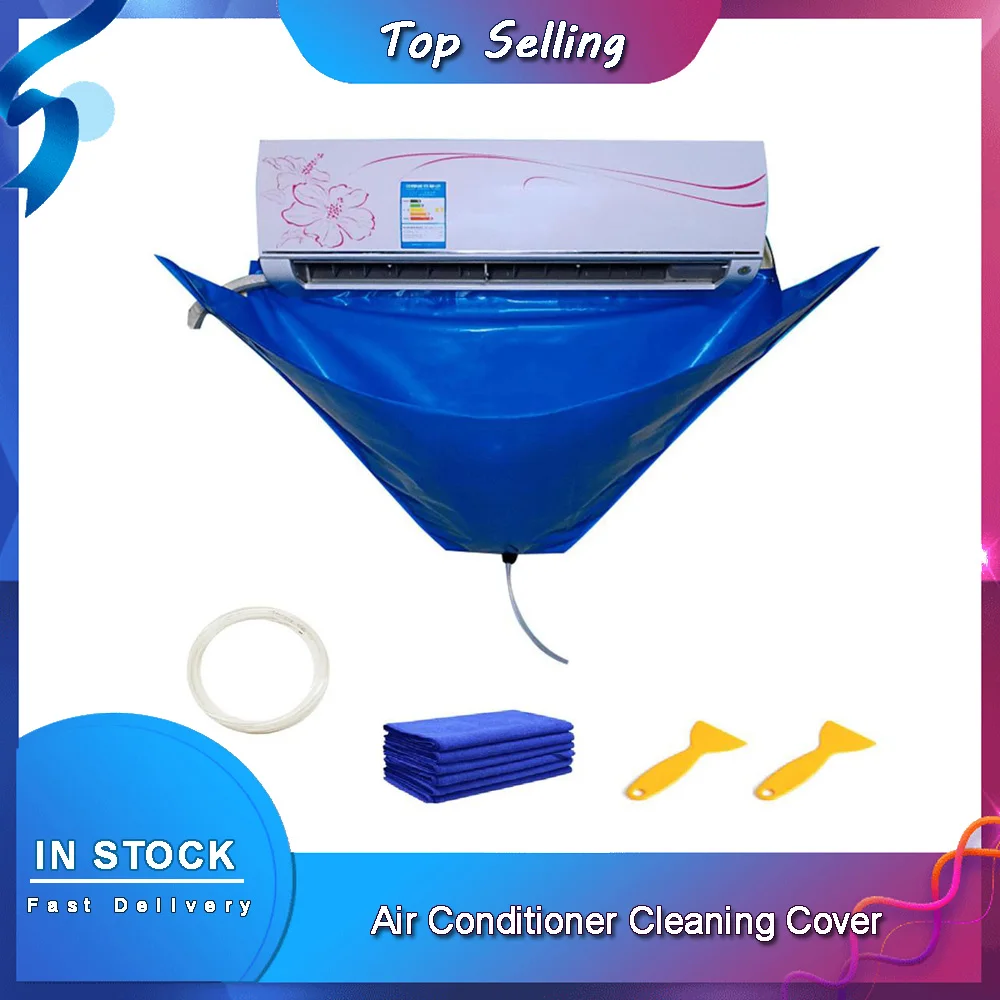 Air Conditioner Cleaning Cover With Water Pipe Waterproof Air Conditioner Below 1.5P Cleaning Dust Protection Cleaning Cover Bag
Air Conditioner Cleaning Cover With Water Pipe Waterproof Air Conditioner Below 1.5P Cleaning Dust Protection Cleaning Cover Bag