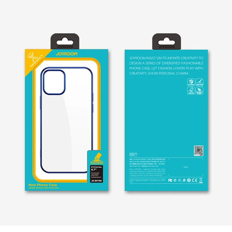 2021 iPhone 12/12Pro Shockproof Mobile Phone Case Anti-Fall Mobile Phone Case Transparent Electroplating High-Tech Protection
2021 iPhone 12/12Pro Shockproof Mobile Phone Case Anti-Fall Mobile Phone Case Transparent Electroplating High-Tech Protection