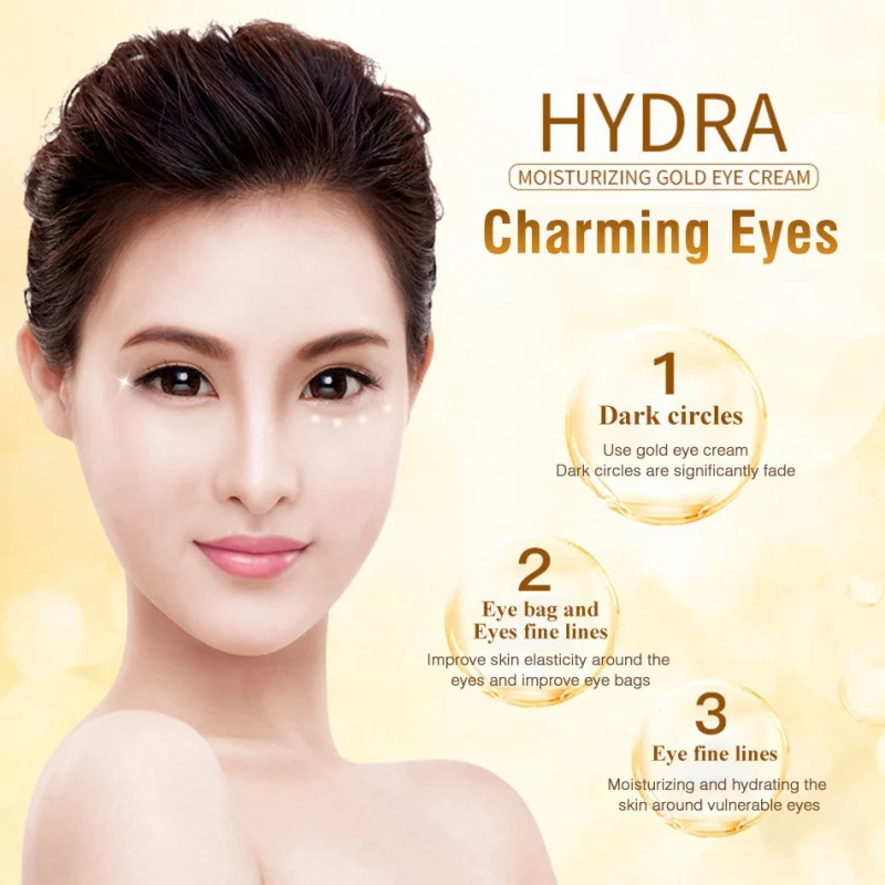 Gold Eye Cream Collagen Hydra Moisturizing Eye Gel Remove Eye Bag Anti Puffiness Dark Circles Remove Anti Wrinkles Care
Gold Eye Cream Collagen Hydra Moisturizing Eye Gel Remove Eye Bag Anti Puffiness Dark Circles Remove Anti Wrinkles Care