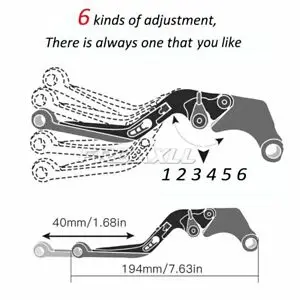 Motorcycle Handle Grips Brake Clutch Levers Sets For YAMAHA MT-07 MT07 2014-2020
Motorcycle Handle Grips Brake Clutch Levers Sets For YAMAHA MT-07 MT07 2014-2020
