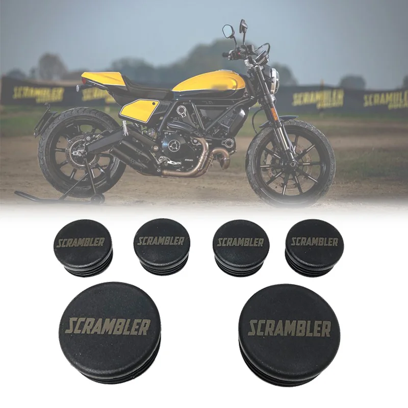 6PCS For Ducati Scrambler 400 800 2014 2016 2017 2018 2019 2020 Frame Hole Cover Caps Plug Decorative Frame Cap Set Motorcycle
6PCS For Ducati Scrambler 400 800 2014 2016 2017 2018 2019 2020 Frame Hole Cover Caps Plug Decorative Frame Cap Set Motorcycle