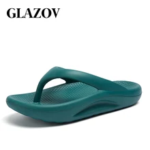 New Nutral Soft Bottom Not Easy To Slip Flip Flops Fashion Trend Mens Flip Flops Casual Beach Shoes Large Size 46 Men Sandals