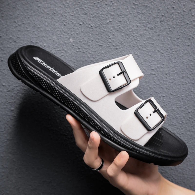 Casual Men's Slippers Take A Shower Fashion Soft Non-slip Men High Quality Outdoor Simplicity Sandals Thick Bottom Sandy Beach
Casual Men's Slippers Take A Shower Fashion Soft Non-slip Men High Quality Outdoor Simplicity Sandals Thick Bottom Sandy Beach