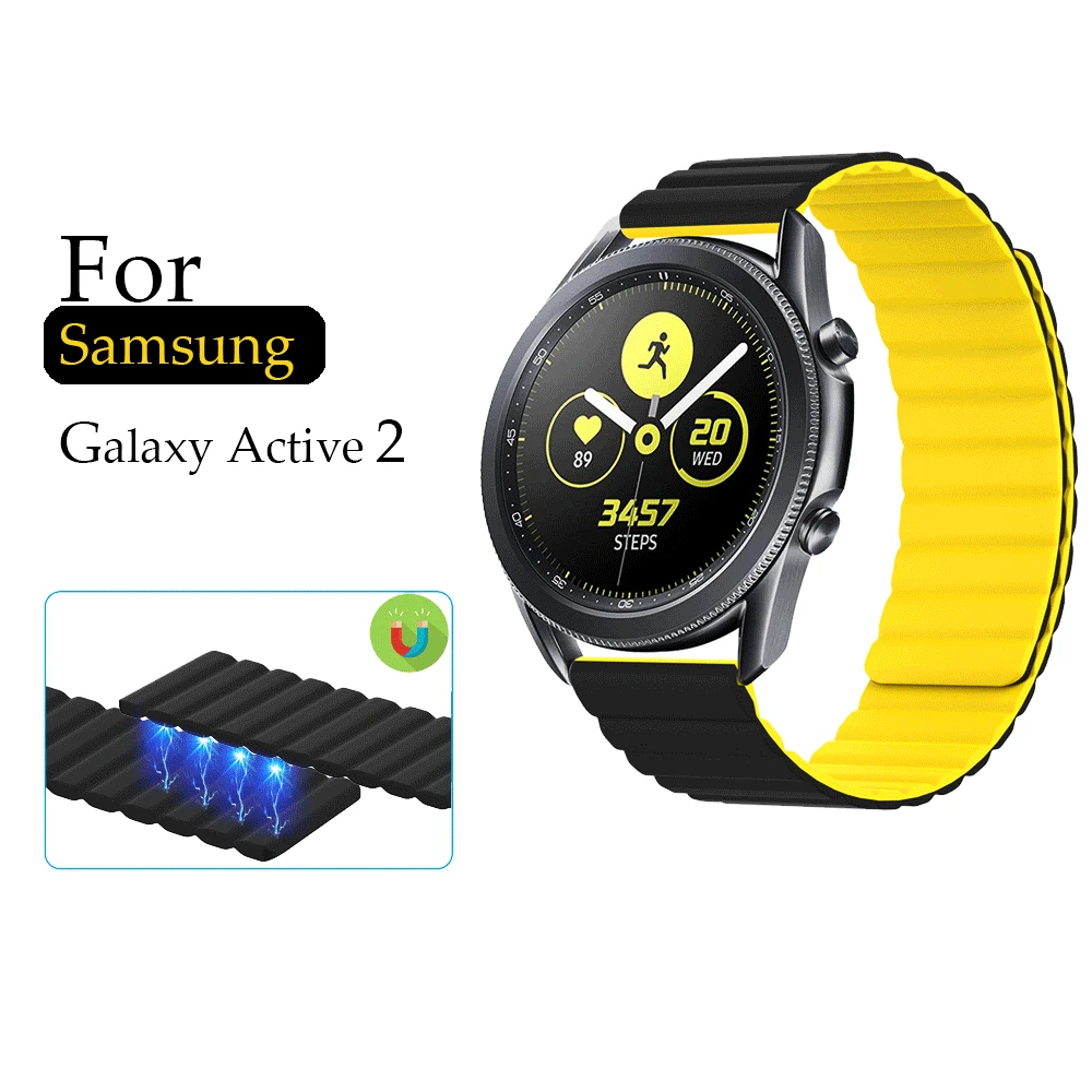 Ремешок силиконовый для Huawei Watch Gt 2, браслет с магнитной петлей для Samsung Galaxy Active 2, подходит для аксессуаров, 20 мм 22 мм
Ремешок силиконовый для Huawei Watch Gt 2, браслет с магнитной петлей для Samsung Galaxy Active 2, подходит для аксессуаров, 20 мм 22 мм