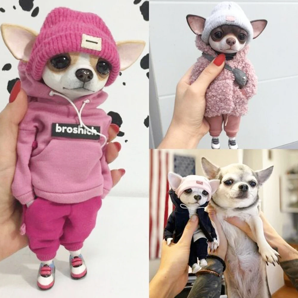 Simulation Dog Furniture Ornaments Miniature Figurines Model Mini Animal Simulation Standing Dog doll Home Decor Gift Accessorie
Simulation Dog Furniture Ornaments Miniature Figurines Model Mini Animal Simulation Standing Dog doll Home Decor Gift Accessorie