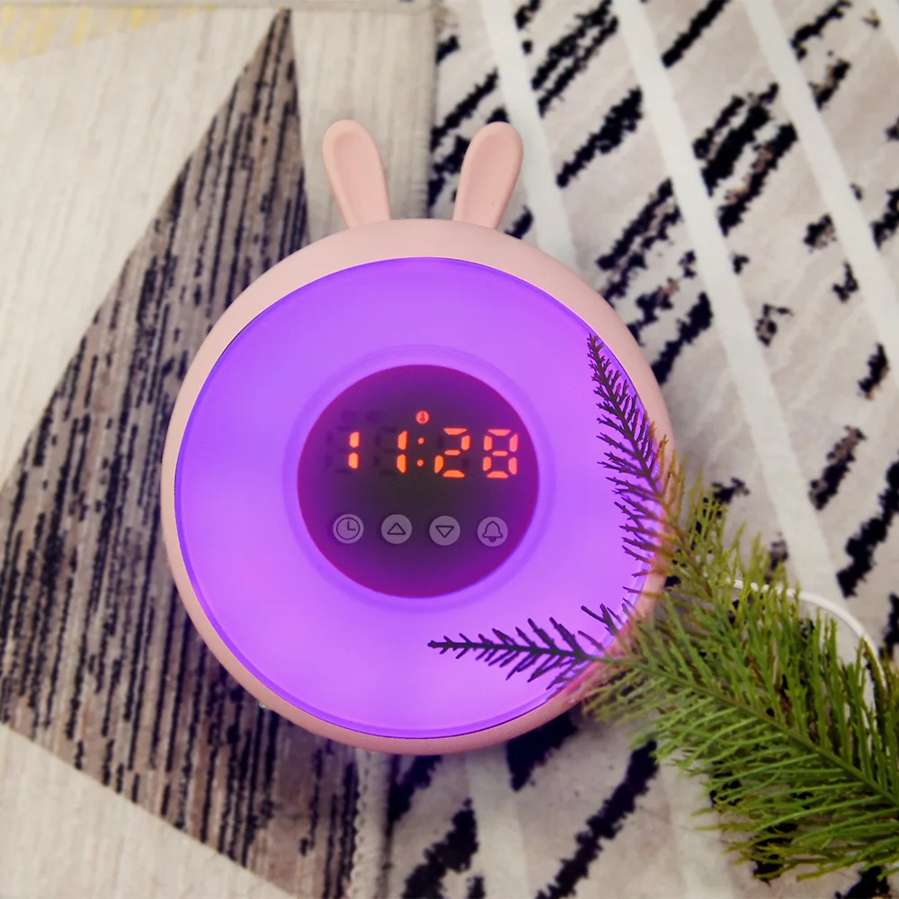 Creative Wake Up Alarm Clock new fashion sweet dream time rabbit Clock USB night light Alarm clock
Creative Wake Up Alarm Clock new fashion sweet dream time rabbit Clock USB night light Alarm clock