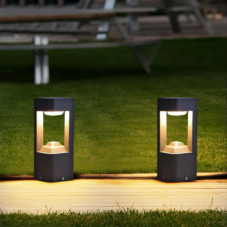 New 10W Waterproof LED Garden Lawn Lamp Modern Aluminum Pathway Pillar Light Outdoor Courtyard Villa Bollards Light
New 10W Waterproof LED Garden Lawn Lamp Modern Aluminum Pathway Pillar Light Outdoor Courtyard Villa Bollards Light