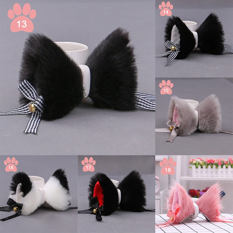 1PCS Costume Accessories Fluffy Fox Ear Cosplay Hair Clips Party Performance Plush Cat Animal Furry Cat Ears Hairpins
1PCS Costume Accessories Fluffy Fox Ear Cosplay Hair Clips Party Performance Plush Cat Animal Furry Cat Ears Hairpins