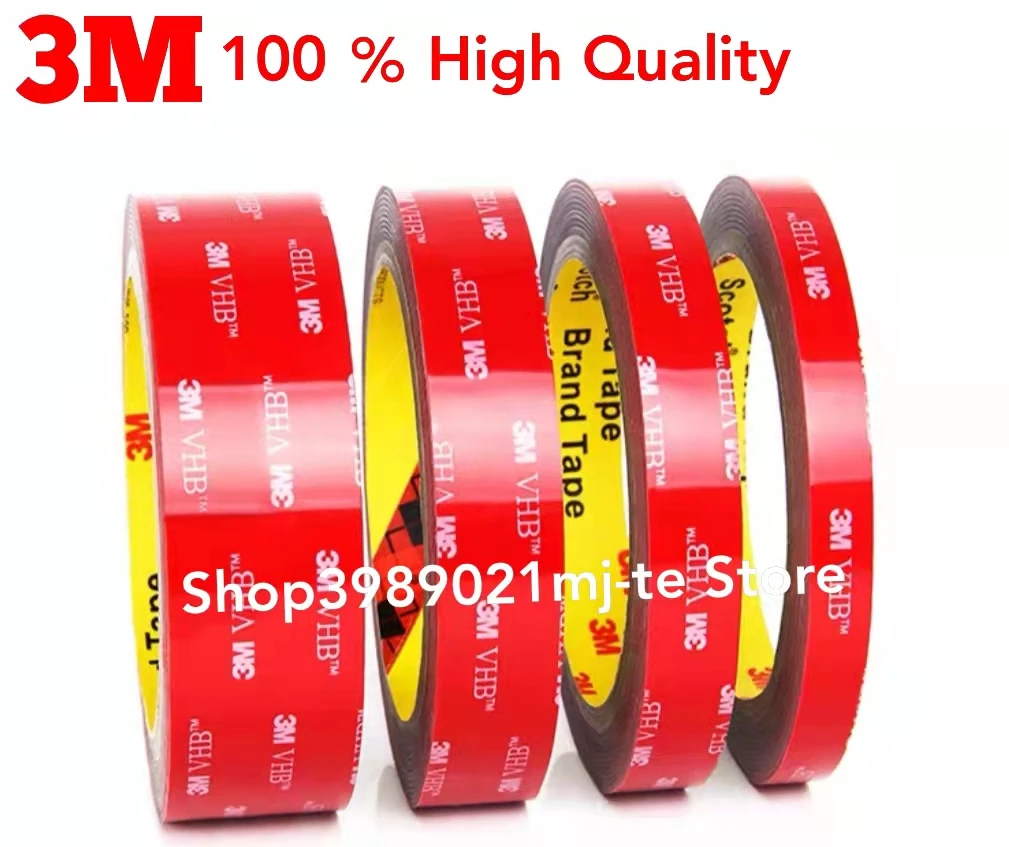 3M VHB Car Special Double-sided Tape Gray Strong Acrylic Foam Tape 0.8mm Thickness Waterproof Double Side Adhesive Car Home
3M VHB Car Special Double-sided Tape Gray Strong Acrylic Foam Tape 0.8mm Thickness Waterproof Double Side Adhesive Car Home