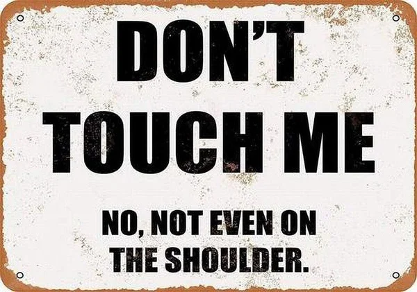 Жестяной знак Don't Touch Me, художественное украшение для стен, винтажный алюминиевый Ретро металлический знак, железная живопись, винтажный дек...
Жестяной знак Don't Touch Me, художественное украшение для стен, винтажный алюминиевый Ретро металлический знак, железная живопись, винтажный дек...