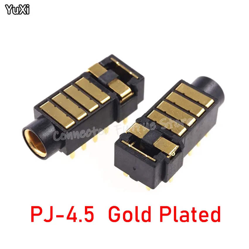 YUXI 1Pcs PJ-4.5 Gold Plated 4.5MM Headphone Power Socket Pin 5 Poles Audio for Sony Player 4.4 Balance Receptacle Socket
YUXI 1Pcs PJ-4.5 Gold Plated 4.5MM Headphone Power Socket Pin 5 Poles Audio for Sony Player 4.4 Balance Receptacle Socket